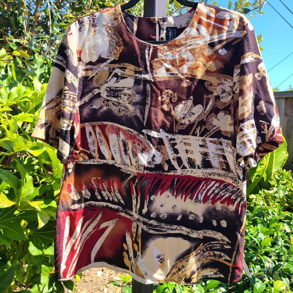 Lauren Alexandra Collection Short Sleeve Top and Skirt Set Size 10 - 2 Piece Set